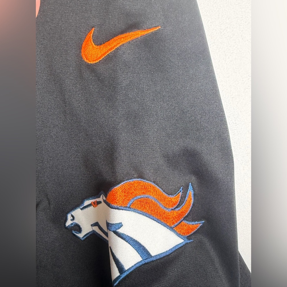 Nike Men’s XL Denver Broncos Eric Decker #87 On Field Black Alternate Jersey NFL - Picture 3 of 7